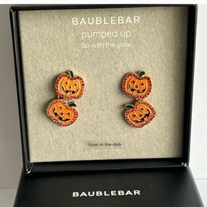 Baublebar Halloween Fall Double Pumpkin Earrings